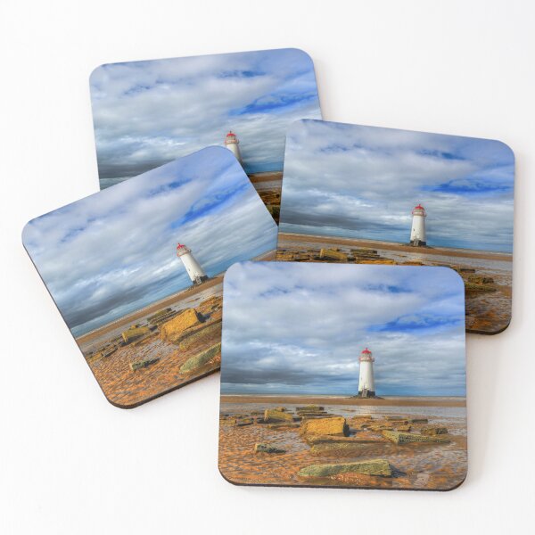 Item preview, Talacre Lighthouse Point of Ayre Flintshire Wales designed and sold by AJEvans.