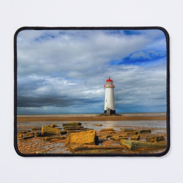 Item preview, Talacre Lighthouse Point of Ayre Flintshire Wales designed and sold by AJEvans.