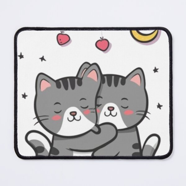 Item preview, Hugging Day, cuddling kittens, sweet kittens hugging designed and sold by SimonNegle.