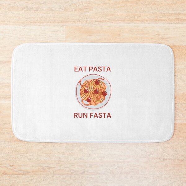 Item preview, EAT PASTA RUN FASTA designed and sold by GwagyArt.
