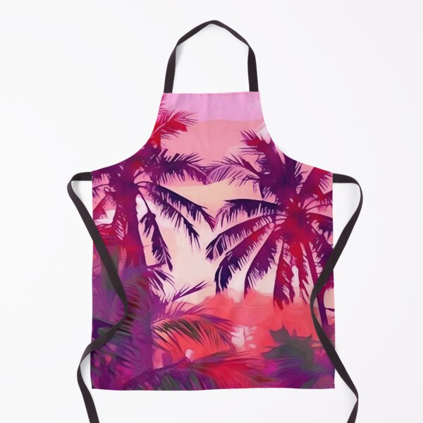 Item preview, Neon Pink Palm Trees designed and sold by Bomba Visual.