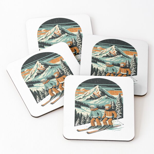 Item preview, Skiing in the Alps on snow. Ski season designed and sold by samar Majdei.