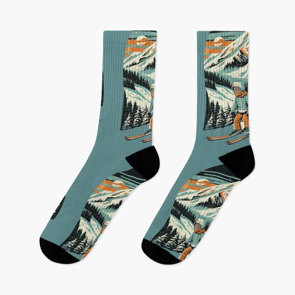 Item preview, Skiing in the Alps on snow. Ski season designed and sold by samar Majdei.