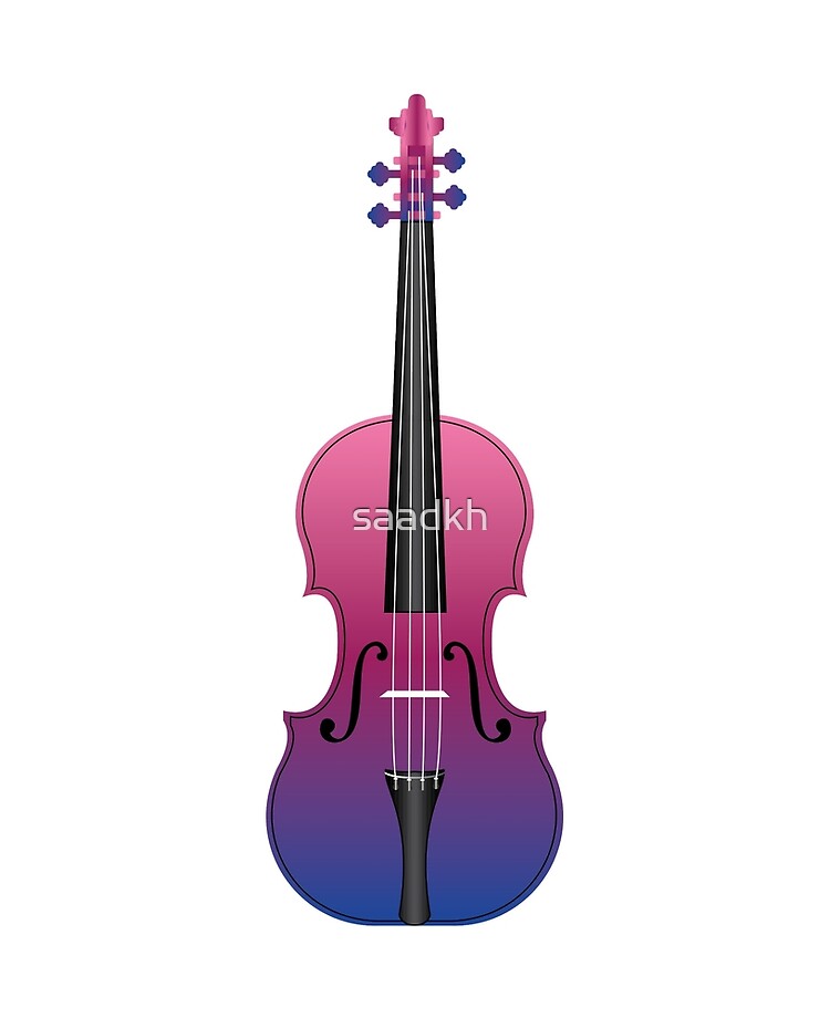 dusin Portal marv Violin Purple and Blue" iPad Case & Skin for Sale by saadkh | Redbubble