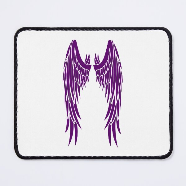Item preview, Ethereal Essence: Long Elegant Purple Angel Wings designed and sold by EvaAngel.