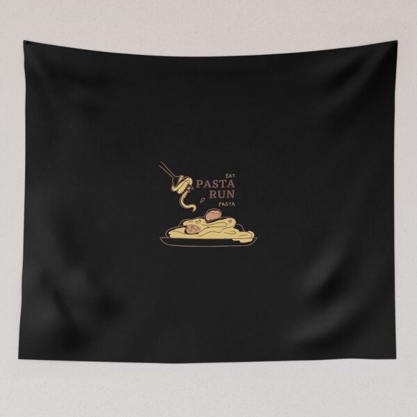 Item preview, EAT PASTA RUN FASTA designed and sold by GwagyArt.
