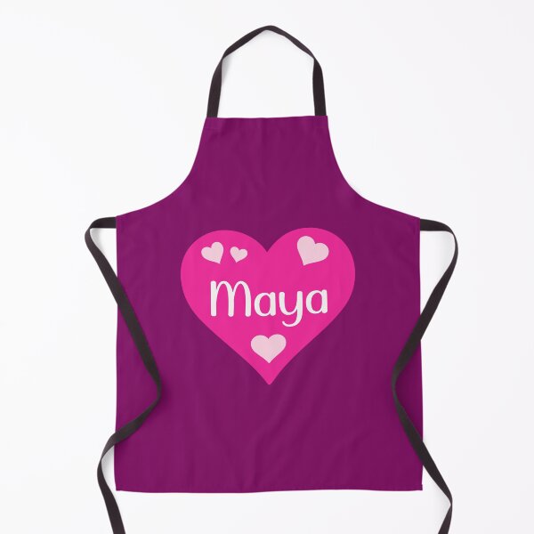Item preview, Maya Name Pink Heart  designed and sold by Jeallan Designs.