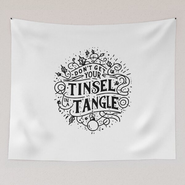 Item preview, Don't Get Your Tinsel in a Tangle designed and sold by Frank Ring.