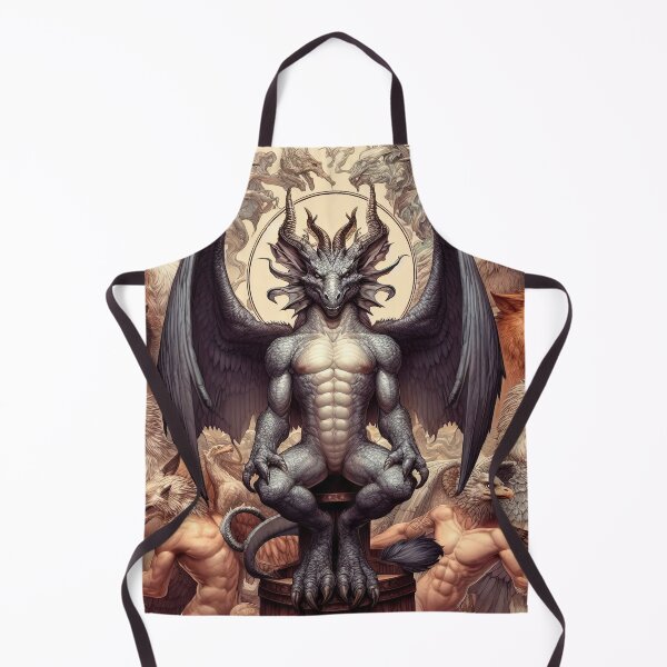 Item preview, Epic Cursed Dragon surrounded by his monster friends designed and sold by atikus.