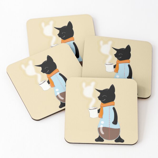 Item preview, Cat Charging Coffee Power designed and sold by Zkn0hr.