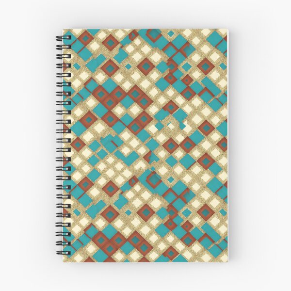 Item preview, ARTISTIC SCALE PATTERN, BLUE BROWN AND GOLD designed and sold by NAG5089A.