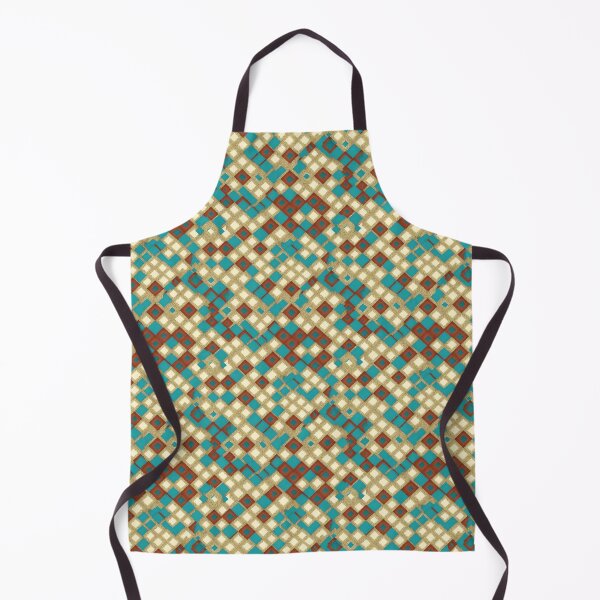 Item preview, ARTISTIC SCALE PATTERN, BLUE BROWN AND GOLD designed and sold by NAG5089A.
