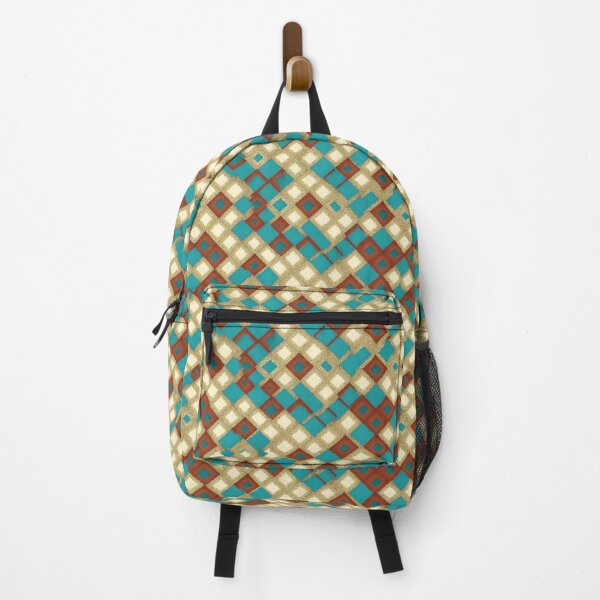 Item preview, ARTISTIC SCALE PATTERN, BLUE BROWN AND GOLD designed and sold by NAG5089A.