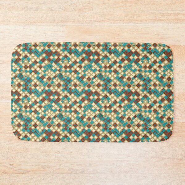 Item preview, ARTISTIC SCALE PATTERN, BLUE BROWN AND GOLD designed and sold by NAG5089A.