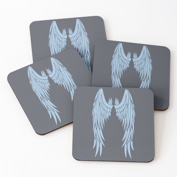 Item preview, Ethereal Essence: Long Elegant Light Blue Angel Wings designed and sold by EvaAngel.