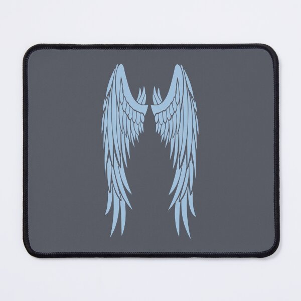 Item preview, Ethereal Essence: Long Elegant Light Blue Angel Wings designed and sold by EvaAngel.