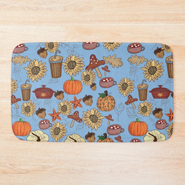 Item preview, Cozy Fall Vibes Pumpkin pattern,for fall pattern lovers designed and sold by fatydesignspace.