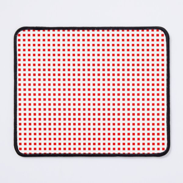 Item preview, Red & White Square Shape Pattern designed and sold by LionessLove.