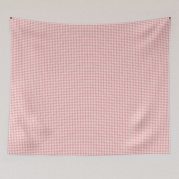 Item preview, Red & White Square Shape Pattern designed and sold by LionessLove.