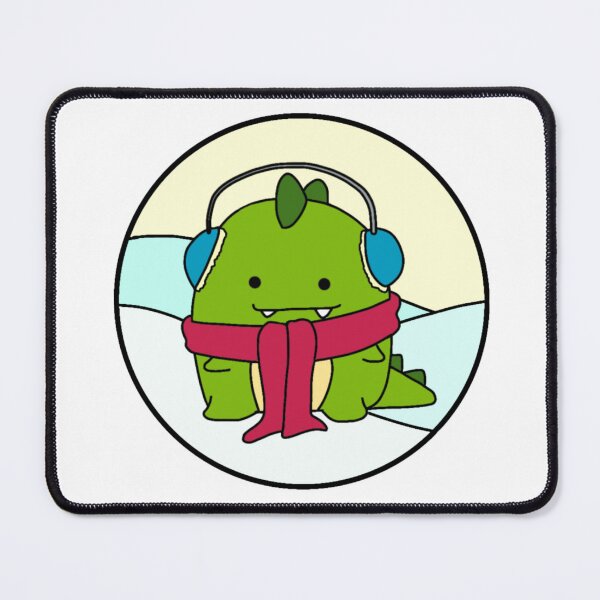 Item preview, Dinosaurs in winter designed and sold by RainyDayProject.