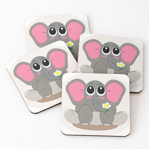 Item preview, Evelyn the Elephant designed and sold by ColourMaterial.