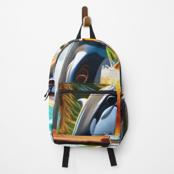 Item preview, Tropical tiki dolphin designed and sold by MatrixTattoo.