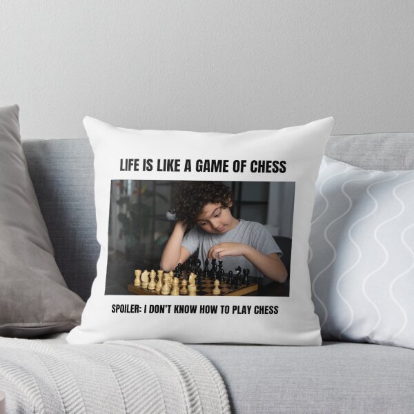 Item preview, Life is like a game of chess meme designed and sold by Retr0Tshirts.