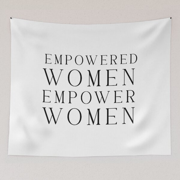 Item preview, Empowered women empower women positive inspirational - Funny quote meme designed and sold by Jesticker.