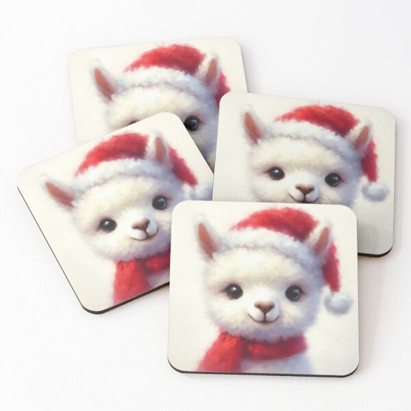 Item preview, Alpaca in santa outfit designed and sold by KateBlakeO.