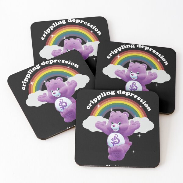 Item preview, Crippling Depression Rainbow designed and sold by dropinskimalan.