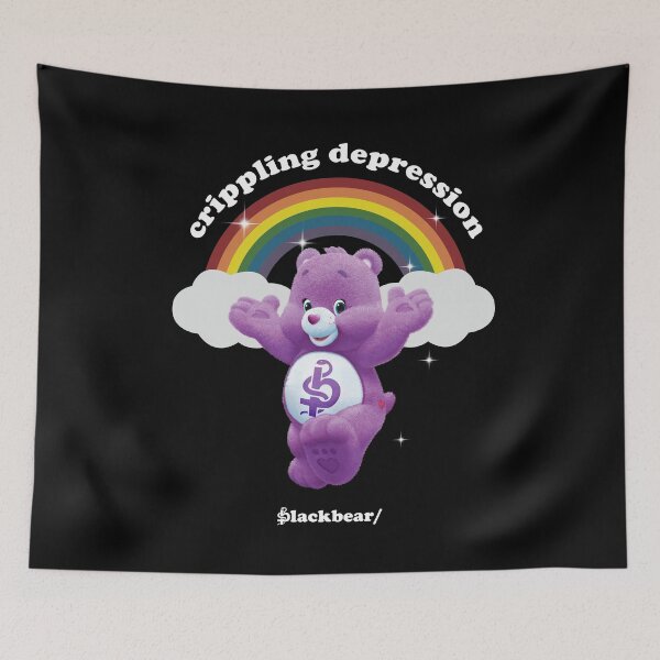 Item preview, Crippling Depression Rainbow designed and sold by dropinskimalan.