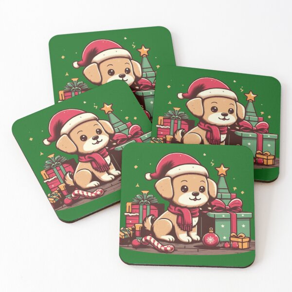 Artikelvorschau, Süßer Welpe zu Weihnachten, ideal als Geschenk 2 entworfen und verkauft von Tandilia Store.