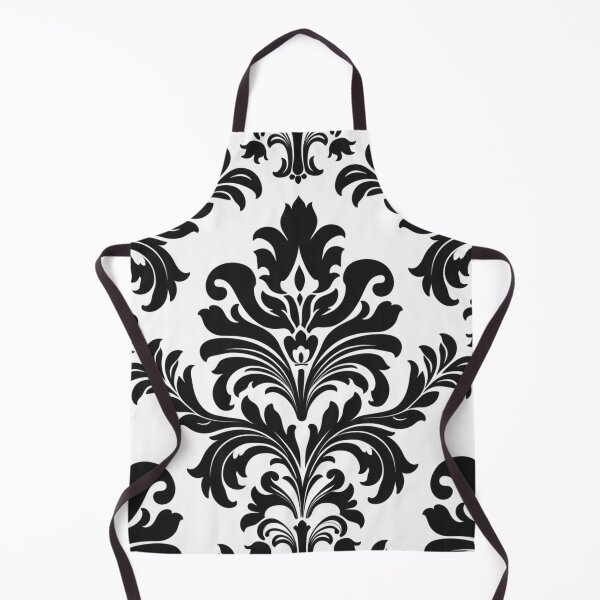 Item preview, Diva Black and White Damask Patterns 3 designed and sold by GrinGalore.