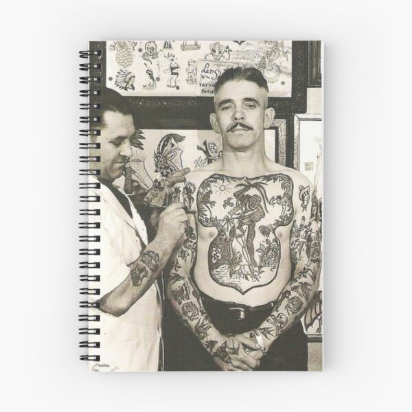 Item preview, vintage tattoo man designed and sold by Coolstuff4you71.