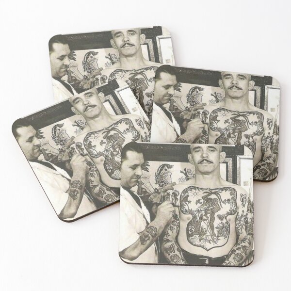 Item preview, vintage tattoo man designed and sold by Coolstuff4you71.
