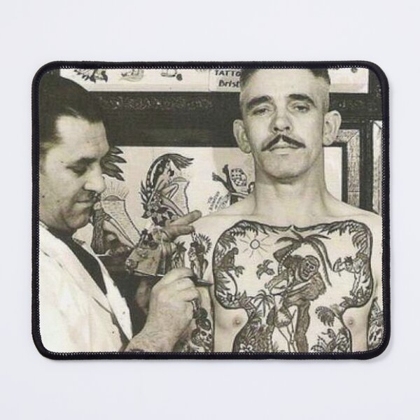 Item preview, vintage tattoo man designed and sold by Coolstuff4you71.
