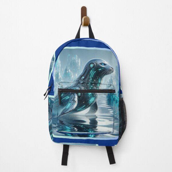 Item preview, Aqua Armor - Cyber Seal designed and sold by MrAI-Store.
