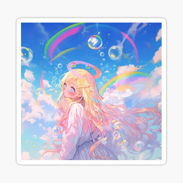 Hibiki Bubble Anime 2022 Sticker for Sale by manbaper3
