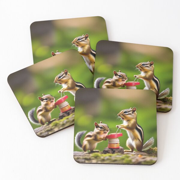 Item preview, Chipmunks Having Fun designed and sold by JulieBlaise.