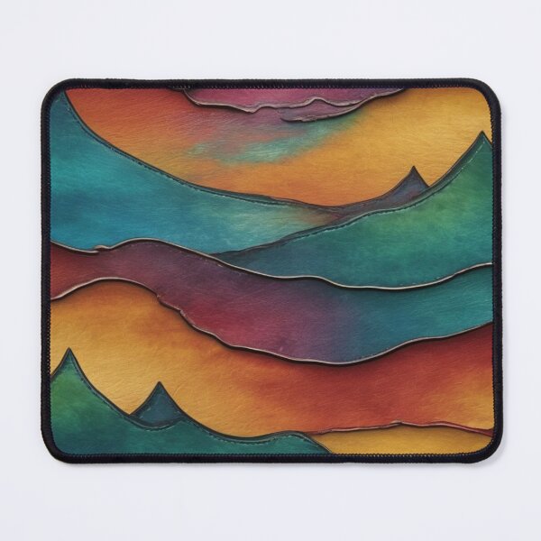 Item preview, Waves Distressed Leather Look designed and sold by shutterrudder.
