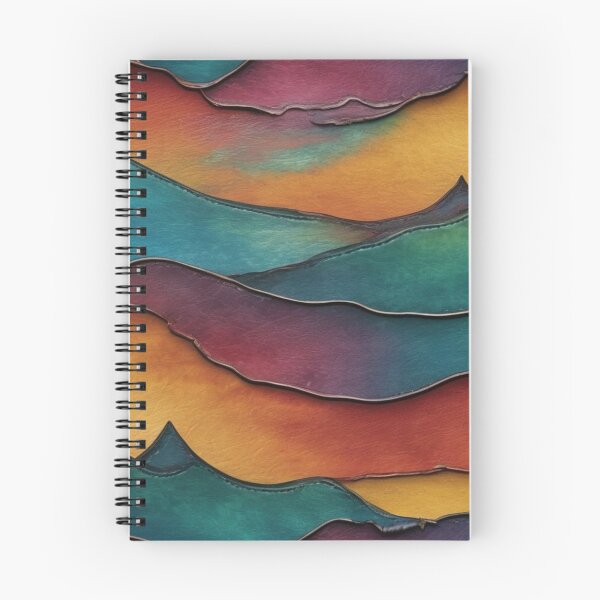 Item preview, Waves Distressed Leather Look designed and sold by shutterrudder.