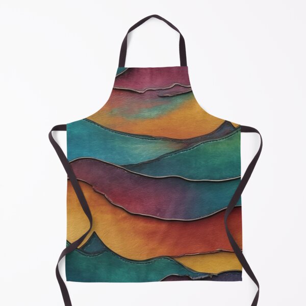 Item preview, Waves Distressed Leather Look designed and sold by shutterrudder.