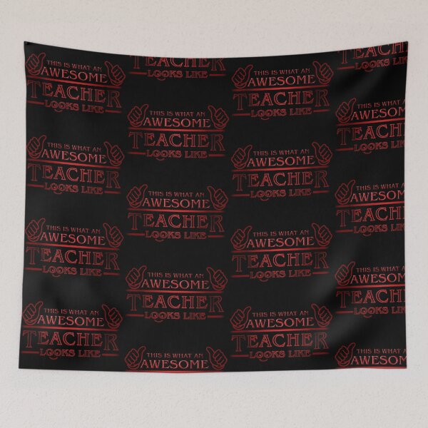 Item preview, What an Awesome Teacher Looks Like designed and sold by michaelde4e.
