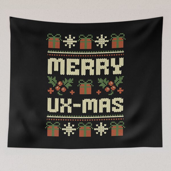 Artikelvorschau, Lustiger Weihnachts-Weihnachtshässlicher Pullover UX Designer entworfen und verkauft von knapst.