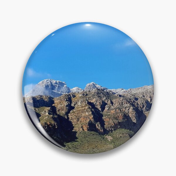 Item preview, Du Toitskloof Mountain range with a dusting of snow designed and sold by Blissfully-MK.