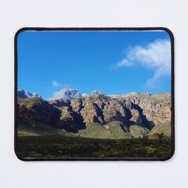 Item preview, Du Toitskloof Mountain range with a dusting of snow designed and sold by Blissfully-MK.