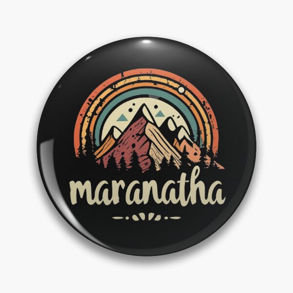 Item preview, Maranatha, Mountains Art designed and sold by Faithloveshop.