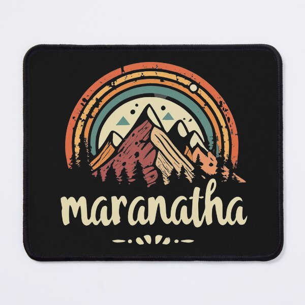 Item preview, Maranatha, Mountains Art designed and sold by Faithloveshop.