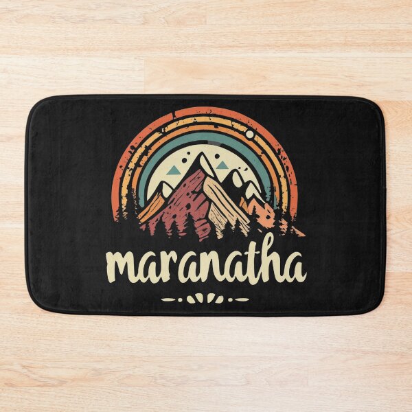 Item preview, Maranatha, Mountains Art designed and sold by Faithloveshop.
