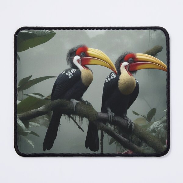 Item preview, Two Toucans in the rainforest designed and sold by Wilfried van Dokkumburg.
